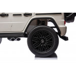 Elektrické autíčko Mercedes Benz G63 AMG XXL 24V 4 x 200W - biele